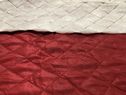 Стежка на синтепоне ромб